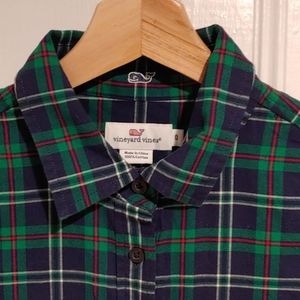 Vineyard Vines Flannel Popover Shirt